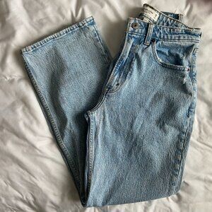Abercrombie + Fitch 90s Boyfriend Jeans High Rise | Curve Love  | 26